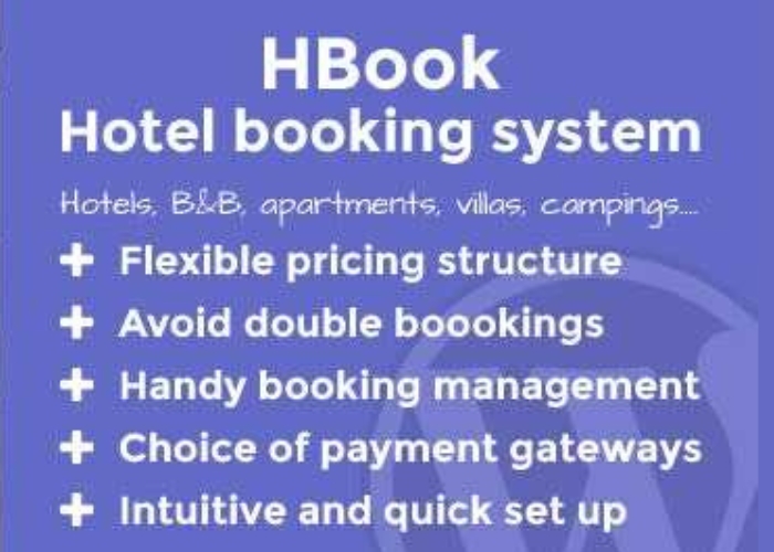 HBook Plugin WP GPL Hotel Booking System » Gpl Theme Plugin